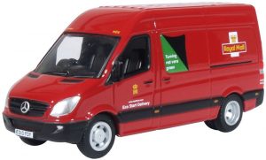 Oxford Diecast Mercedes Sprinter Van - Royal Mail