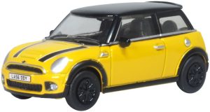 Oxford Diecast New Mini - Yellow