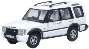 Oxford Diecast Land Rover Discovery 2 - Chawton White