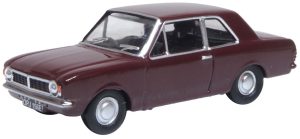 Oxford Diecast Ford Cortina MkII - Black Cherry