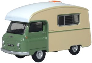 Oxford Diecast Morris J2 Paralanian 1963 - Sage Green/Pale Ivory
