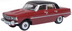 Oxford Diecast Rover P6 - Brigade Red