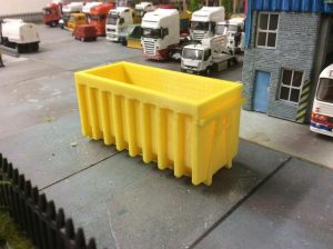 Shedring Hobbies Ro-Ro Skip (Yellow) (1:76) 1PC