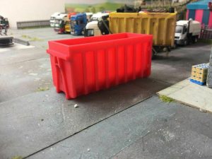 Shedring Hobbies Ro-Ro Skip (Red) (1:76) 1PC