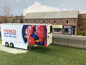 Shedring Hobbies Urban Double Deck Trailer only (Tesco) 1:76